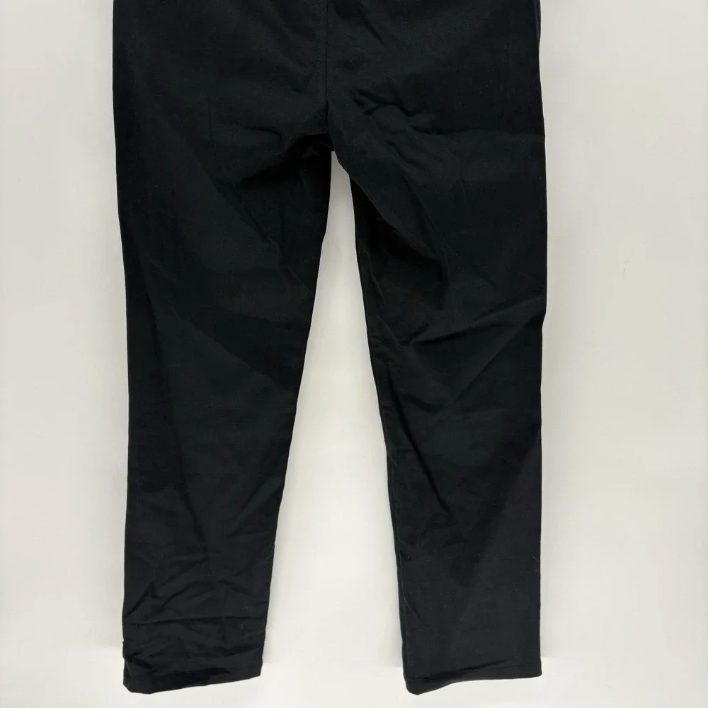 New Old Navy Boys Size 16 Black Straight Built-In Flex Uniform Chino Pants